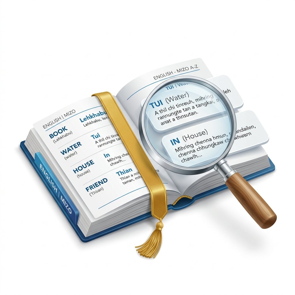 Mizo Vocabulary Engine